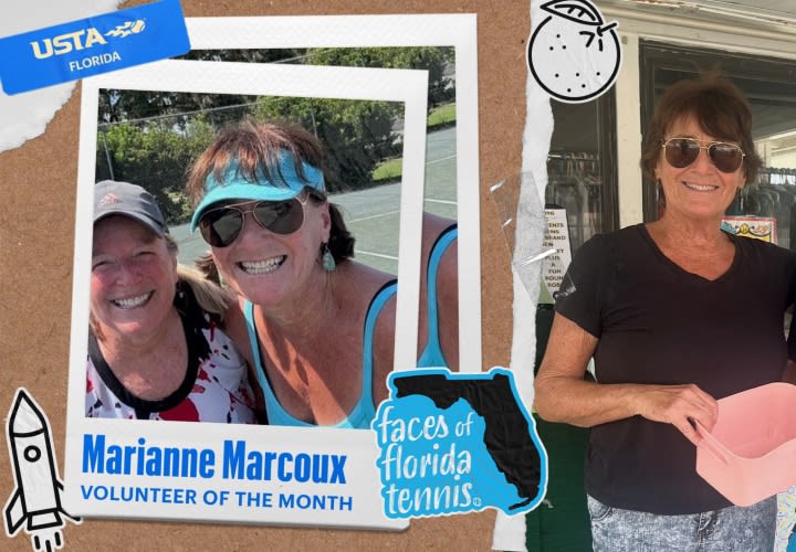 Marion County’s Marianne Marcoux named USTA Florida Tennis Volunteer of the Month